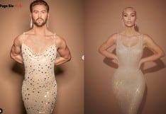 Tiktoker recrea el vestido que usó Kim Kardashian en la Met Gala 2022: solo gastó 12 dólares