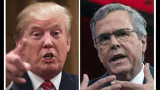 Donald Trump le pide a Jeb Bush que deje de hablar español