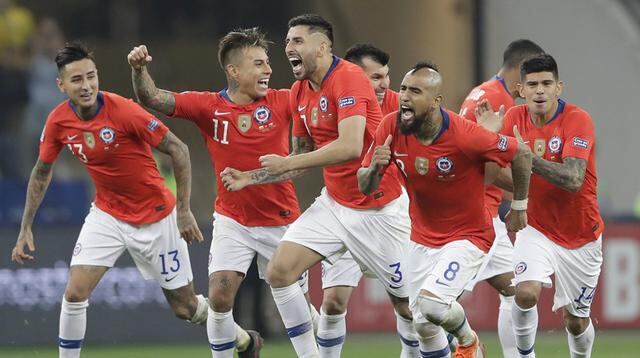 Colombia vs. Chile. (Foto: AFP)