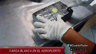 No solo los ‘maleteros’ sacan droga del aeropuerto Jorge Chávez