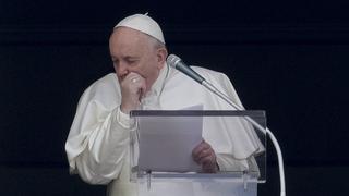 El papa Francisco reaparece pero anuncia que no participará en los ejercicios de Cuaresma por un resfriado
