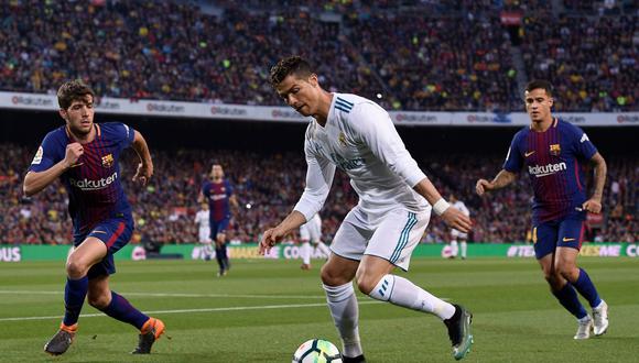 Barcelona y Real Madrid se enfrentan hoy (1:45 p.m. EN DIRECTO EN VIVO ONLINE por DirecTV y Movistar Partidazo) en el Camp Nou. En el clásico de la primera vuelta, los merengues perdieron 3-0. Ahora buscarán la revancha en el campo del Barza. (Foto: AFP)