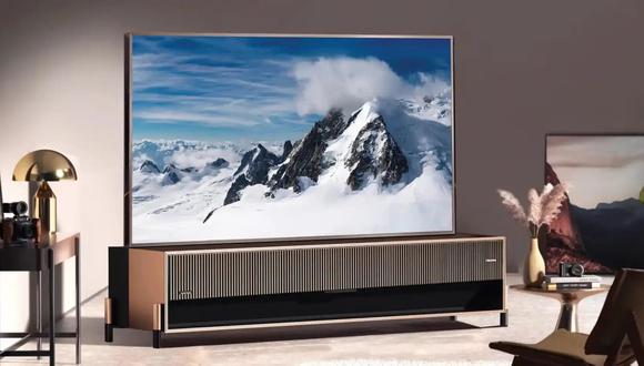 Ver televisión no será lo mismo con este modelo de gran tamaño. (Foto: elespanol.com)