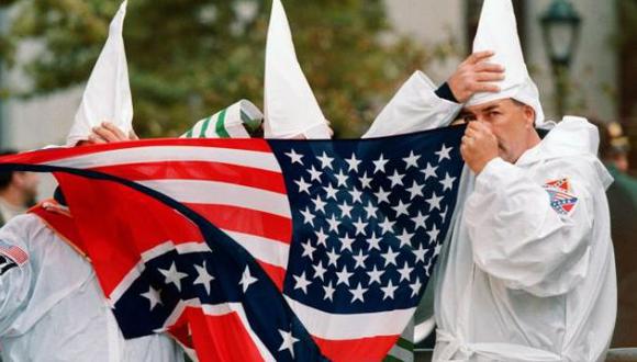 Ku Klux Klan llama a defender la bandera confederada en EE.UU.