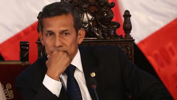 Ollanta Humala: Confirman caída de su aprobación por Tía María