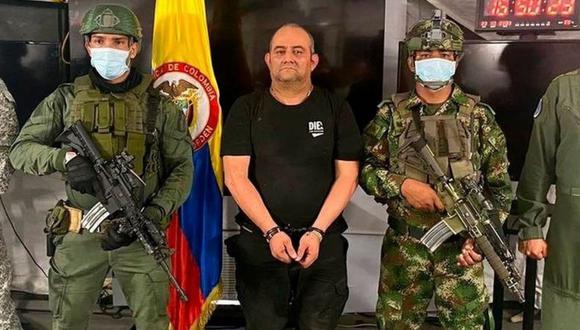 Dairo Antonio Úsuga David, alias Otoniel, fue capturado este fin de semana en Colombia. (Foto: Getty Images).