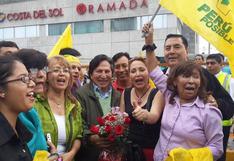La Haya: Alejandro Toledo arribó a Lima y se alista para cita con Humala y García