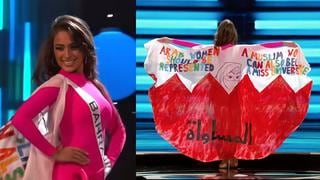 Miss Universo 2022: ¿Por qué Evlin Khalifa no usó traje de baño y qué significó el mensaje de su capa?