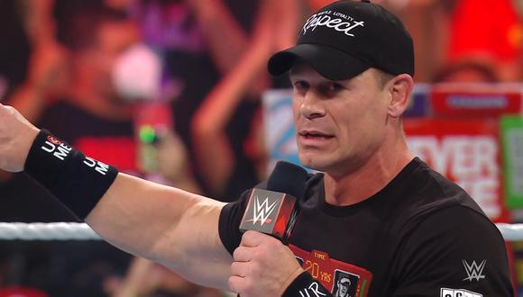 John Cena dio un emotivo discurso por sus 20 años de trayectoria. (Foto: WWE)