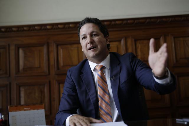 Daniel Salaverry, en julio fue elegido como el nuevo presidente del Congreso.  (Foto: AFP)