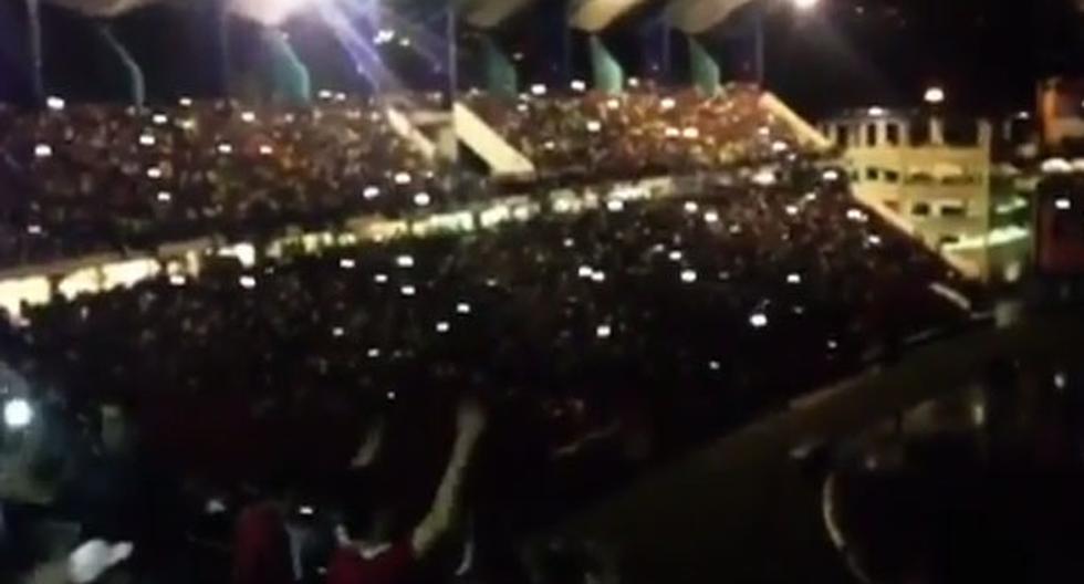 Un hecho insólito sucedió en el Estadio de Mérida durante el Venezuela vs Brasil | Foto: Captura