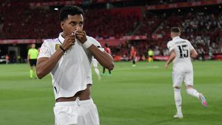 Rodrygo: por qué hizo el particular gesto tras hacer el gol que le dio la Copa del Rey al Real Madrid