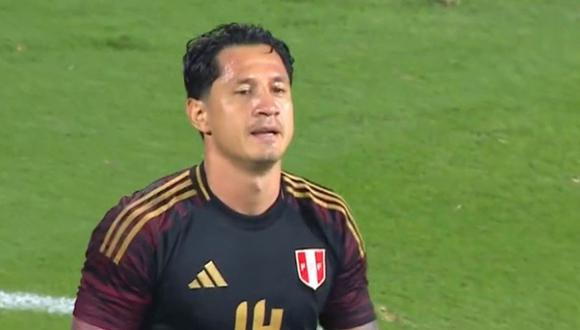 Gianluca Lapadula marcó el segundo gol de Perú ante Nicaragua tras una buena asistencia de Andy Polo. | Captura América TV