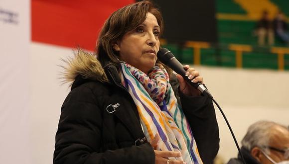 Dina Boluarte, vicepresidenta y titular del Midis. (Foto: PCM)