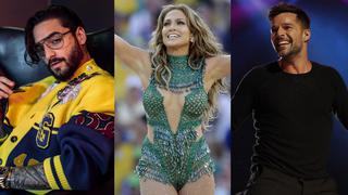Maluma y otros cantantes de la Copa del Mundo [FOTOS]