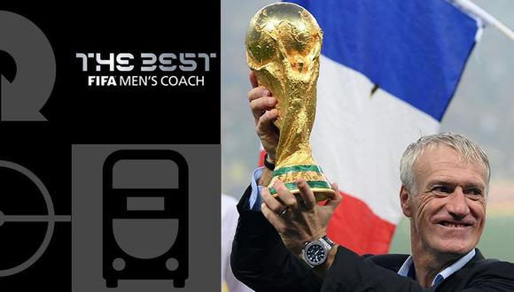 FIFA The Best EN VIVO: Didier Deschamps ganó el premio al mejor entrenador. (Foto: The Best)