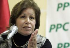 Elecciones 2016: Lourdes Flores destaca alianza con Apra por ''estabilidad''