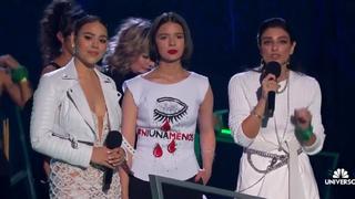 Spotify Awards: Danna Paola y Aislinn Derbez envían potente mensaje feminista