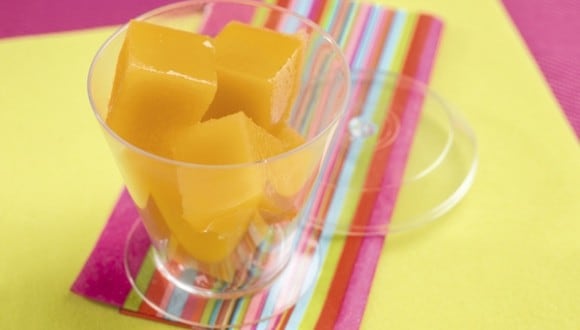 Gelatina de mango