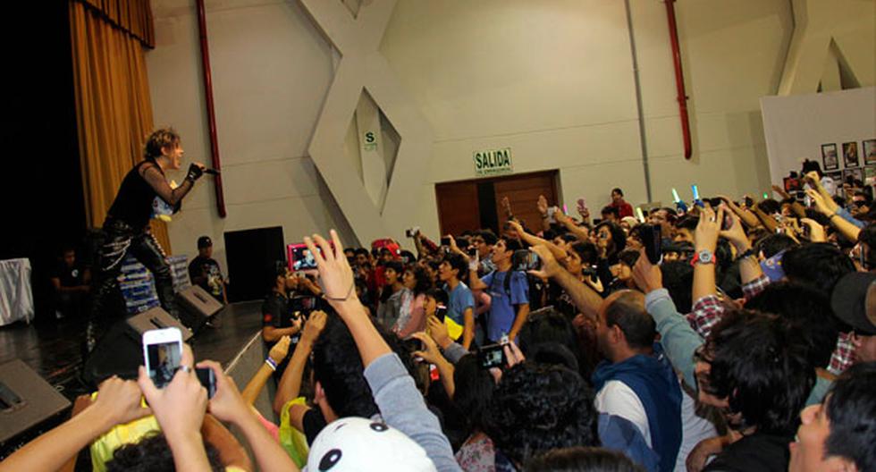 César Franco cautivó al público limeño. (Foto: Fidel Huapaya / Peru.com)