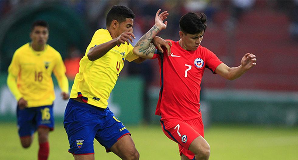 Ecuador y Chile empataron 1-1 en el estadio Bellavista de Ambato. (Foto: EFE)