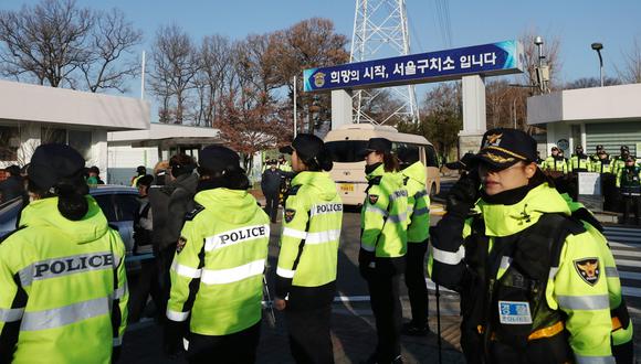 Los fuertes dispositivos de seguridad están siendo la nota dominante en la visita que una delegación norcoreana está realizando a Corea del Sur. (Referencial: EFE)