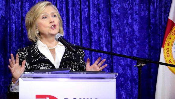 La excandidata presidencial demócrata Hillary Clinton instó hoy a los ciudadanos a salir "a decir basta" contra "el radicalismo, la intolerancia y la corrupción".(Fuente: EFE)