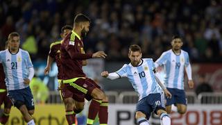 Argentina igualó 1-1 ante Venezuela por Eliminatorias Rusia 2018