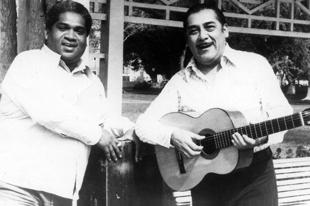Zambo Cavero and Óscar Avilés.  (Photo: GEC Archive)