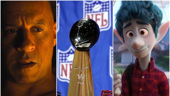 "Rápidos y furiosos 9" de Universal y "Onward" de Disney/Pixar son algunos de las películas que se espera sean promocionadas durante el Super Bowl 2020. (Foto: Agencias)