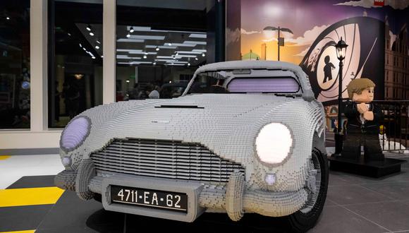 Este Aston Martin DB5 fue construido con más de 300 mil bloques de Lego. (Foto: Aston Martin)