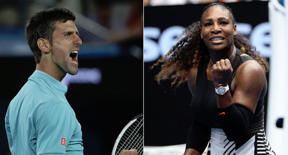 Novak Djokovic y Serena Williams protagonizan el Abierto de Australia | Foto: Getty
