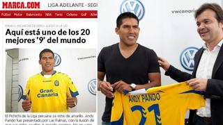 Andy Pando, "uno de los mejores ‘9’ del mundo" que jugará en España