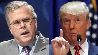 Jeb Bush repudió los dichos de Donald Trump sobre mexicanos