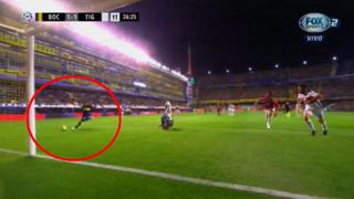 Boca Juniors vs. Tigre: Carlos Tévez aprovechó un rebote para anotar el 1-1 en la Bombonera | VIDEO