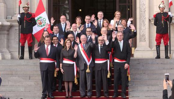 El Gabinete de Mercedes Aráoz busca la confianza del Congreso. (Foto: PCM)