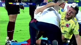 Nicolás Benedetti, mediocampista de Colombia Sub-23, sufrió una aparatosa lesión de rodilla | VIDEO