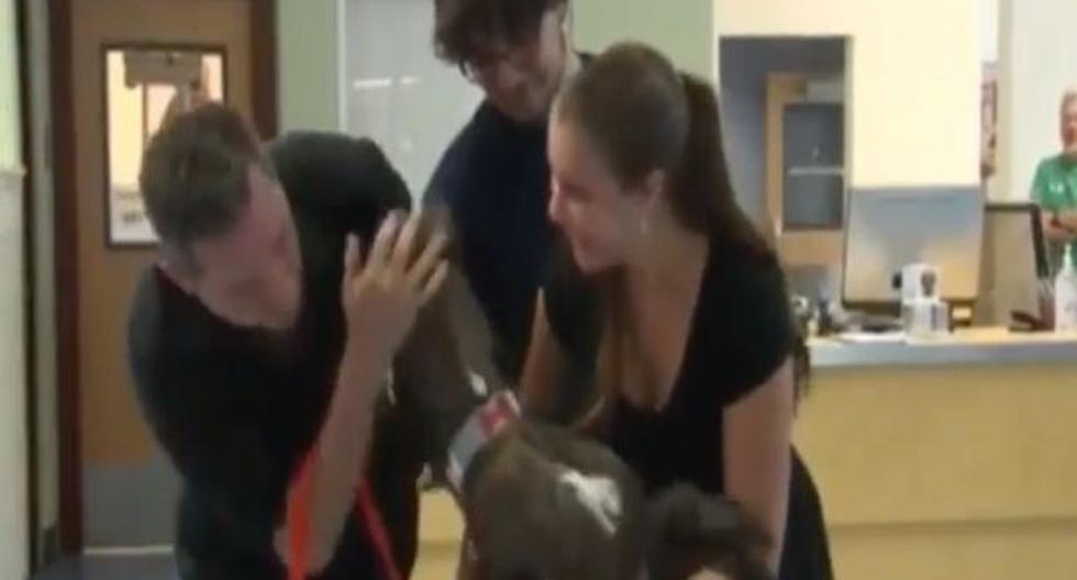 Familia se reune con su perro luego de 9 años. (Foto:Captura Youtube)
