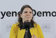 Ministra de la Mujer sobre expresiones de López Aliaga: “La población espera que su alcalde sea dialogante”