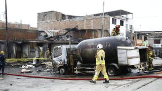 Incendio en Villa El Salvador: se entrega el conductor del camión cisterna tras siniestro 