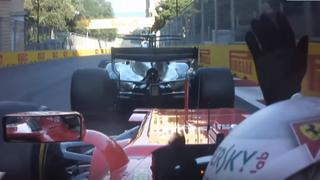 Fórmula 1: el incidente entre Vettel y Hamilton que calentó el Gran Premio de Azerbaiyán