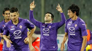 Fiorentina venció 2-1 a Sampdoria con Juan Manuel Vargas en cancha