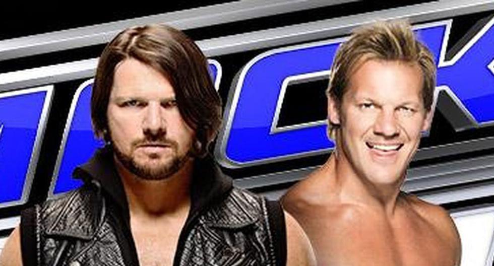 WWE Smackdown tuvo como main event la pelea entre Chris Jericho vs. AJ Styles | Foto: WWE