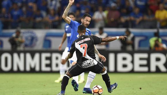 Cruzeiro enfrenta en en el Estadio Mineirao al poderoso Vasco da Gama este miércoles (07:45 pm. / EN VIVO ONLINE vía FOX Sports) en el marco de la segunda fecha de la Copa Libertadores. (Foto: AFP)
