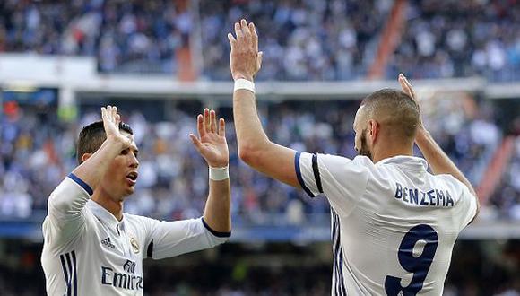 Karim Benzema se rindió ante Cristiano: "Es el mejor del mundo"