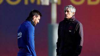 La reunión entre Messi y Setién que puede cambiar el rumbo de Barcelona en la temporada