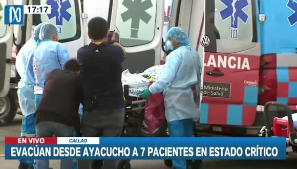 Las víctimas serán internadas en diferentes hospitales de la capital. (Foto: Canal N)