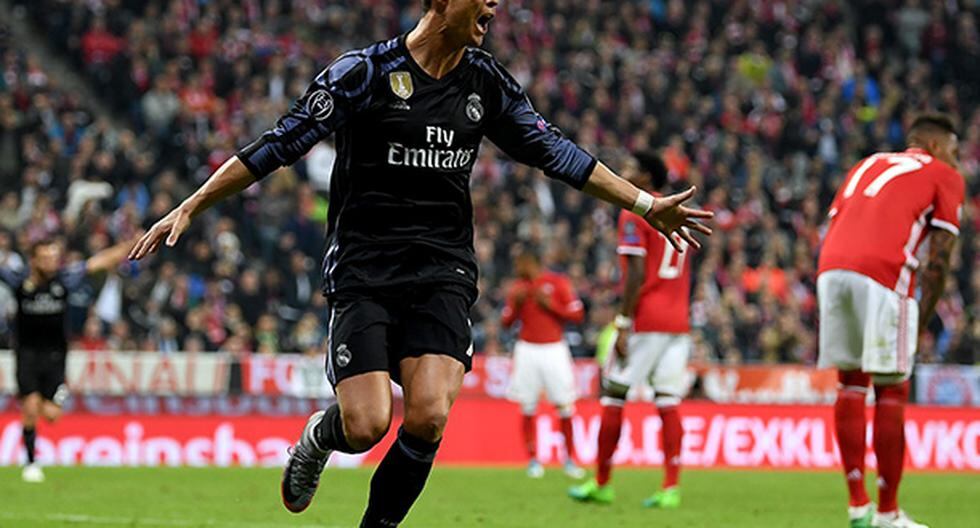 Gracias al doblete de Cristiano Ronaldo, Real Madrid remontó y venció 2-1 al Bayern Munich en el Allianz Arena, por los cuartos de final de la Champions League. (Foto: Getty Images)