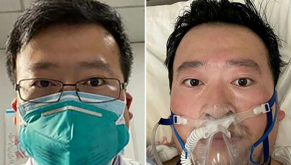 Li Wenliang, el médico que alertó sobre los primeros casos de coronavirus en Wuhan. (AFP).
