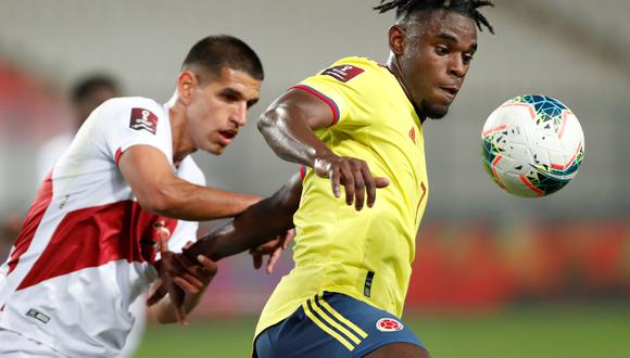 Perú y Colombia se midieron hace poco por las Eliminatorias. Fue triunfo 3-0 del equipo cafetero en Lima. EFE/ Paolo Aguilar /POOL